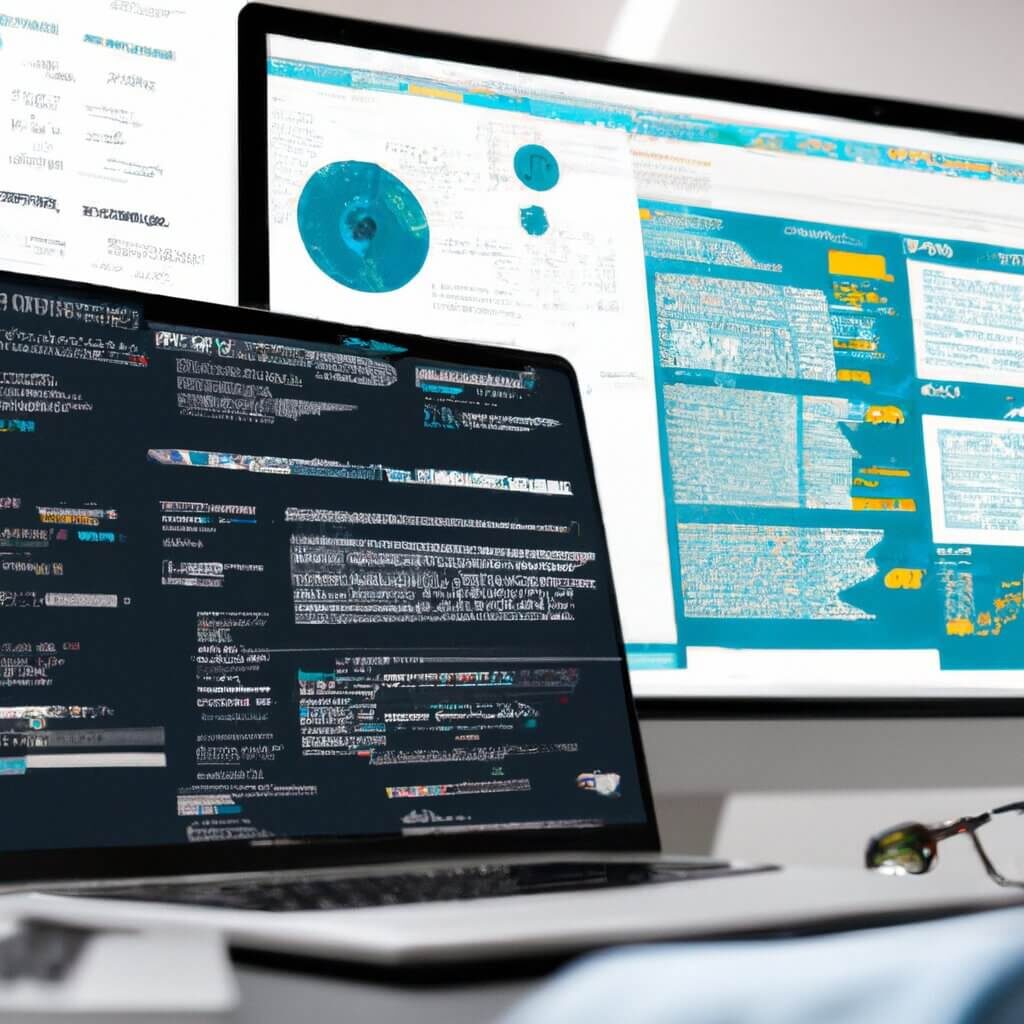 טופס לבניית אתר אינטרנט המציג מסכי מחשב